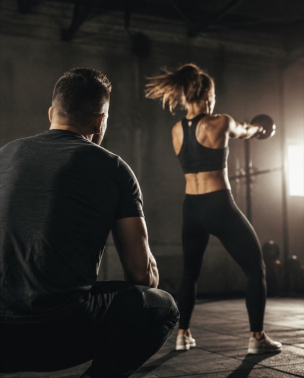 Trainer im Studio